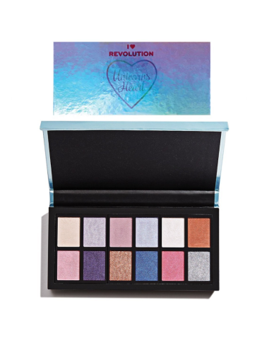 I HEART REVOLUTION Unicorns Heart Paleta 12 Cieni do Powiek